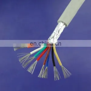 8 Cores 0.12 Electronic Signal Cable 100% Wrapped Aluminum Foil Shielding Tinned Copper Signal Wire thumbnail-1