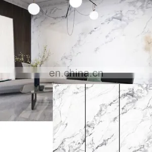 1200x2400mm Large Format Wholesale Marble Slab White Ceramic Para Pisos Porcelain Tiles Price thumbnail-1