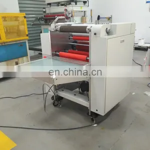 Automatic Paper Hot Roll to Roll Lamination Machine Price With Belt Feeding , Label Laminating Machine thumbnail-5