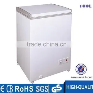 Mini Portable Solid Door Horizontal Freezer Top Opening Freezer Wholesale thumbnail-3