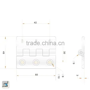 CE Rohs Certificate OEM Acceptable Alloy Hinge for Cabinet Doors thumbnail-6