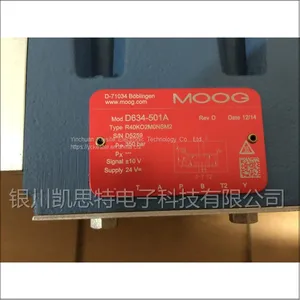 Moog Flexible Control High Pressure Capability Low Energy Servo Valve D634-501A thumbnail-3
