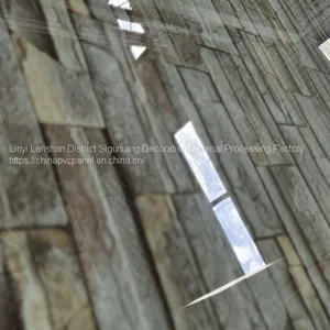 PVC Panel UV Panel PVC Marble Panel Made in China PVC Wallboard SPC High Gloss Board thumbnail-4