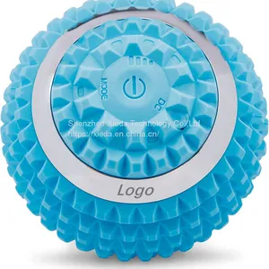 4 Speeds Vibrating Yoga Massage Ball USB Rechargeable, Waterproof, Support Customization Brand thumbnail-1