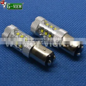 Factory-selling Creechip Car Led,80w Highpower S25 Car Led Bulb ,1156 Led for Car thumbnail-1
