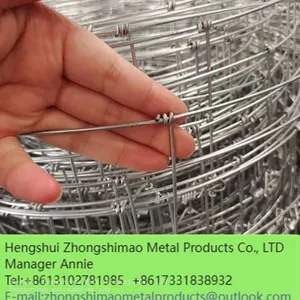 Grassland Fence/Field Fence/Galvanized Steel Mesh/ stock Fencing Wire/Cattle Fence thumbnail-1