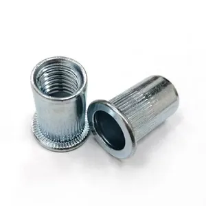 Stainless Steel 304 Flat Hex Hexagon Socket Head Furniture Rivet Nut thumbnail-3