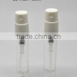 2ml Clear Glass With Pump Sprayer, Perfume Atomizer,fragrance Oil Sprayer Vial thumbnail-1