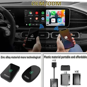 Wired to Wireless CarPlay Android Auto 2 in 1 Adapter thumbnail-1