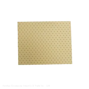 Chemical Absorbent Pads Mates For Spill Control Meltblown Medium-Weight Sonic Bonded Yellow thumbnail-5