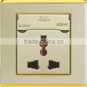 Electric USB Charger Socket British Socket Universal Socket thumbnail-1