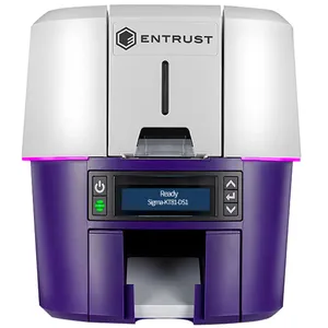 Sigma-ds1 id Card Printer, Dye-sublimation Printing, Suitable for Printing Work Permits, Membership Cards, and Badge Cards thumbnail-1