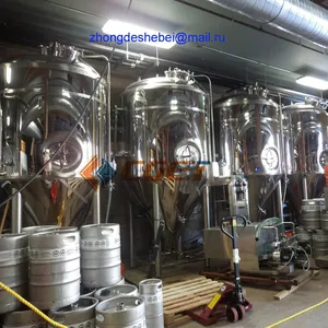 5000L Capacity Beer Fermentation Equipment With Cooling Jacket thumbnail-3