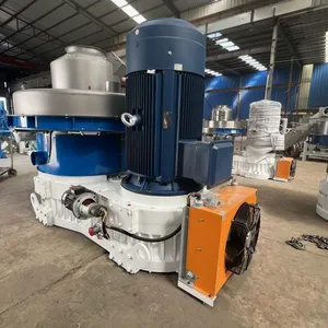 850 Vertical Ring Die Pellet Machine 3-4T/H Biomass Pellet Mill 220V 250 Kw Motor Straw Sawdust Rice Husk Grass Long thumbnail-4
