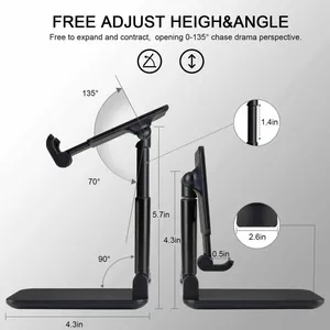 Height Adjustable Foldable Desk Phone Stand thumbnail-4