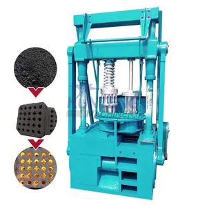 Industrial Honeycomb Coal Stamping Machine Palm Kernel Shell Carbon Powder Forming Machine thumbnail-1