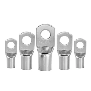 Industrial Grade Tin-Plated Copper Wire Terminals Multiple Sizes Available thumbnail-1