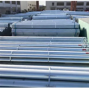 Q235 Hot Dip Galvanized GI Pipe Anti Corrosion Zinc Coated Tube for Agricultural Greenhouse Frame thumbnail-4