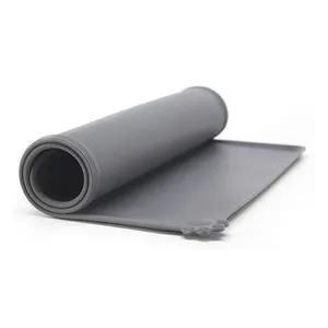 Silicone Pet Feeding Mat Waterproof Dog Bowl Mat Non-Slip Cat Food Water Placemat With Raised Edges Pet Food Catcher Clean Mat thumbnail-5