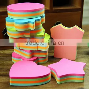 1 Pcs Kawaii Colorful Memo Pad Paper Sticker Sticky Notes Cute Sticky Papelaria Stationery School thumbnail-2