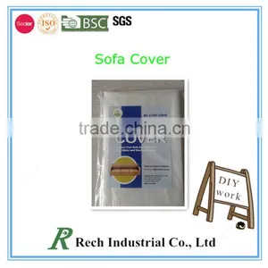 Hot Sale Protective Plastics Sofa Cover for Three Seat thumbnail-1