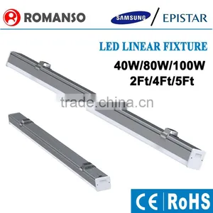 High Lumens 40W 2835 SMD Shop Factory IP65 Led Highbay Light Tube thumbnail-4