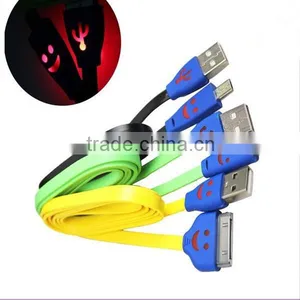 Hot Selling Slime V8 Micro Usb Cable With Led Light thumbnail-5