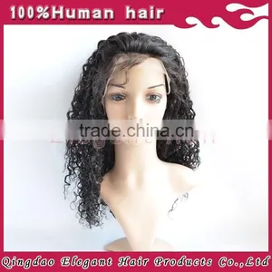 Wholesale Good Quality Long Wavy AAAAA Brazilian Virgin Human Hair Black Men Lace Front Wigs thumbnail-1