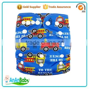 JC Trade Snaps Closure Designer Cloth Diaper All In One Nappies thumbnail-3