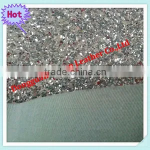 Hot Sale Glitter Velvet Fabric for Bags and Shoes,glitter Fabric Wallpaper thumbnail-2