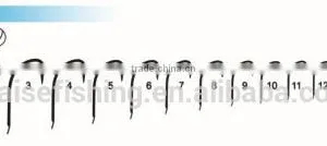 Red Paint High Carbon Steel Hooks Fishing Wholesale Fishing Hook thumbnail-1