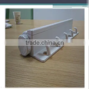 Indoor Retractable Wall Mount Rope Clothesline thumbnail-3