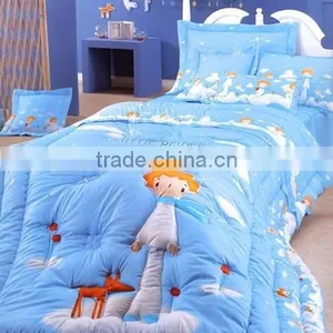 100% Cotton Printing Christmas Children Bed Sheets thumbnail-1