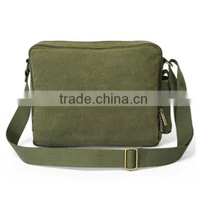 Cheap Vintage Adjustable Canvas Messenger Bag thumbnail-2