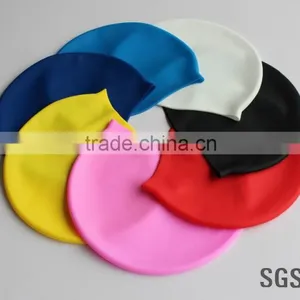 Wholesale Factory Price Silastic Waterproof Swimming Cap Adults Swim Caps thumbnail-3