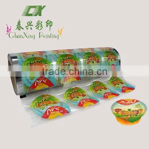 Chaoan Easy Peel Foil Laminated Sealing Film for Jelly Cup thumbnail-1