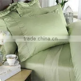 Comfortable, 350TC, 100%Bamboo Bedding Set, Dyed, Plain, Queen Size thumbnail-1