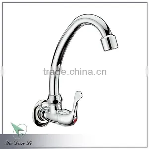 Cheapest Chrome Deck Mounted Single Cold Stainless Kitchen Faucet 1013 thumbnail-1
