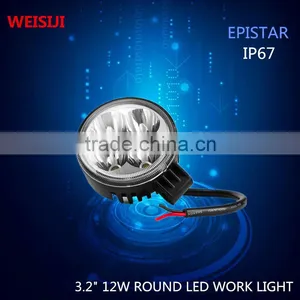 Shenzhen Supplier High Brightness 12v 3.2 Inch 12w Led Working Light for Tractor thumbnail-1