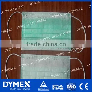 Food Industry Disposable 2ply Paper Face Mask, 1-ply Paper Face Mask thumbnail-1
