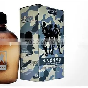New Arrival 500ML Stocked Water Bottle Army Style Bpa Free thumbnail-4