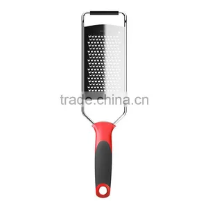 ABS+S/S+TPR 30.7*7.4*1.3 Kitchen Tools Stainless Steel Fruit and Vegetable Grater/flat Grater/stainless Steel Grater thumbnail-1