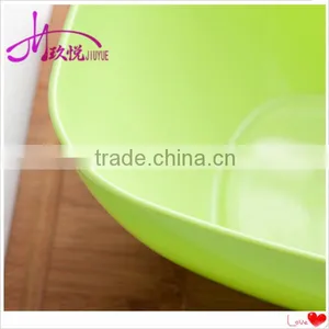 Deep and Round Plastic Salad Bowl Fruit Vegetable Popcorn Dish thumbnail-4
