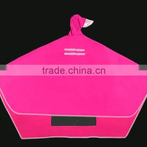 2016 New Style Rain Poncho With Reflective Tape and Face Protection thumbnail-1