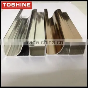 2014 Hot Sale 6063 t5 Anodizing Wardrobe Door Aluminum Profile thumbnail-1
