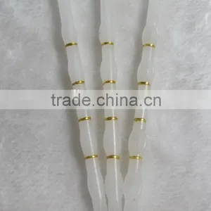White Crystal Candles For Wedding Favors thumbnail-3