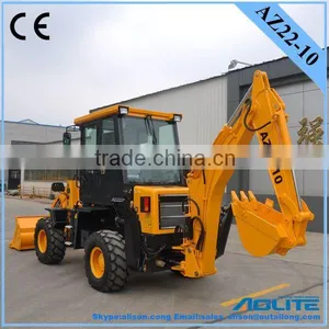 4x4 Compact Tractor With Loader and Backhoe thumbnail-4