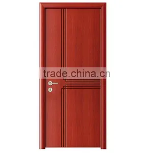 2015 New Design Golden Teak Wood Lacquer Finish Swing Security Door thumbnail-1