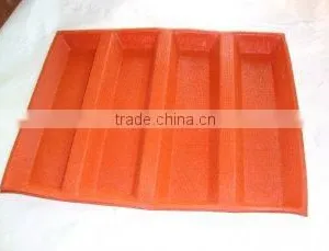 Four North Red Silicone Bread Form Loaf Pan Reusable for Above 4000 Times thumbnail-3