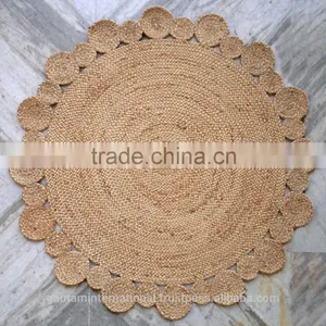 Jute Hemp Braided Rugs thumbnail-1